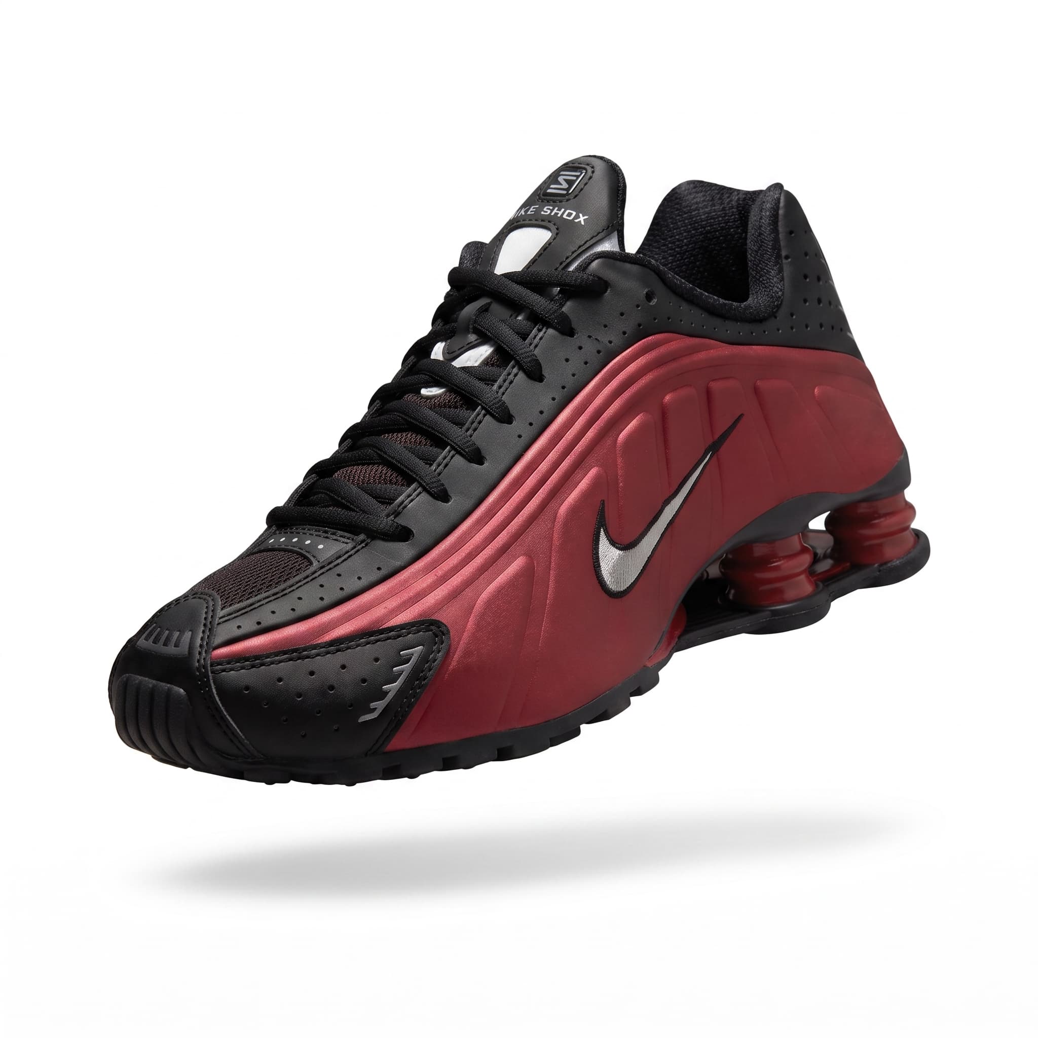 Shox R4 rouge