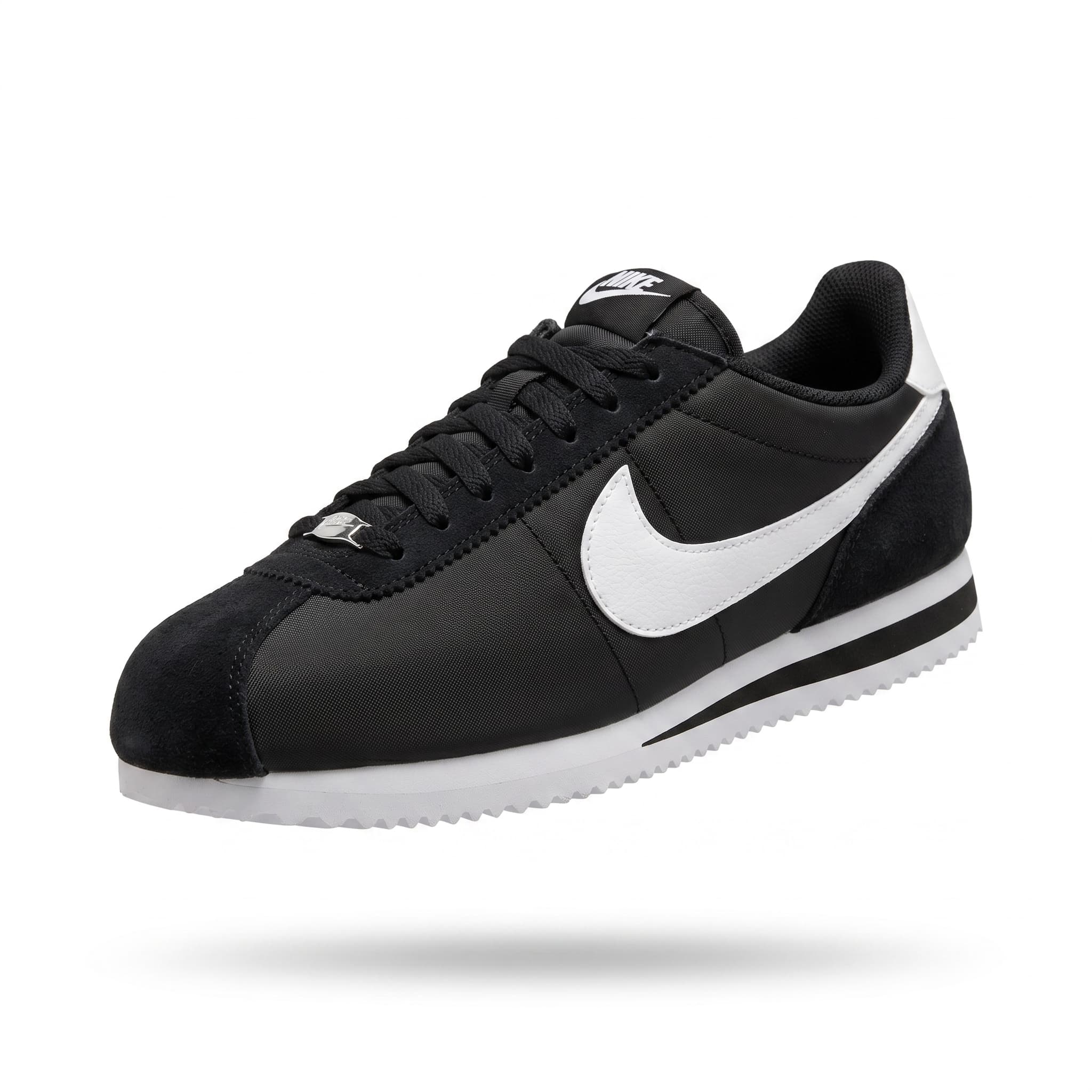 Nike Cortez Textile Noir Blanc